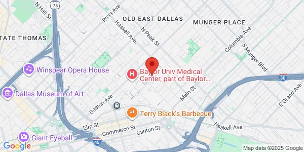Map of 3900 Junius St Ste 240 Dallas, TX 75246
