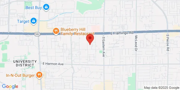 Map of 4230 Burnham Ave Ste 144 Las Vegas, NV 89119