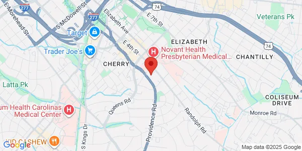 Map of 1918 Randolph Rd Ste 140 Charlotte, NC 28207