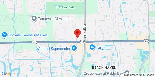 Map of 13529 Beach Blvd Ste 301 Jacksonville, FL 32224
