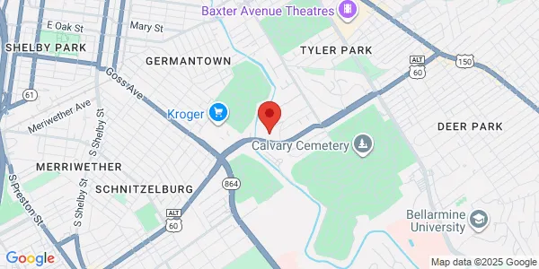 Map of 1169 Eastern Pkwy Ste 2343 Louisville, KY 40217