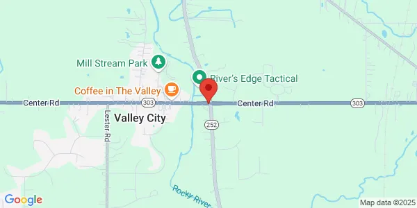 Map of 6606 Center Rd Valley City, OH 44280