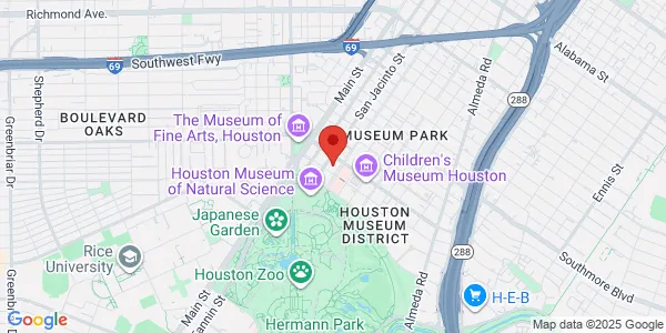 Map of 1200 Binz St Ste 115 Houston, TX 77004