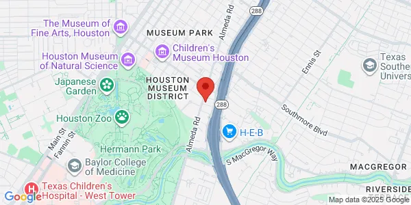 Map of 5711 Almeda Rd Ste 131B Houston, TX 77004