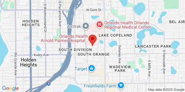 Map of 1700 Lucerne Ter Orlando, FL 32806