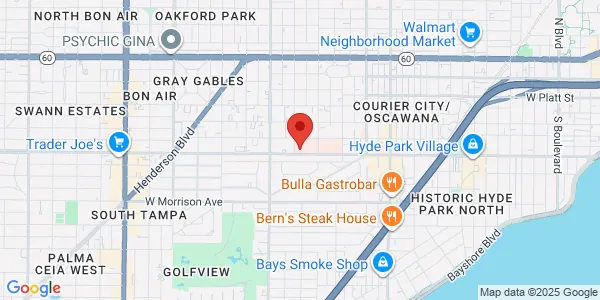 Map of 2919 W Swann Ave Ste 403 Tampa, FL 33609