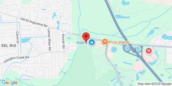 Map of 13720 Old Saint Augustine Rd Ste 9 Jacksonville, FL 32258