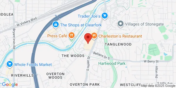 Map of 3100 S Hulen St Tom Thumb Fort Worth, TX 76109