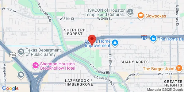 Map of 1919 N Loop W Ste 125 Houston, TX 77008