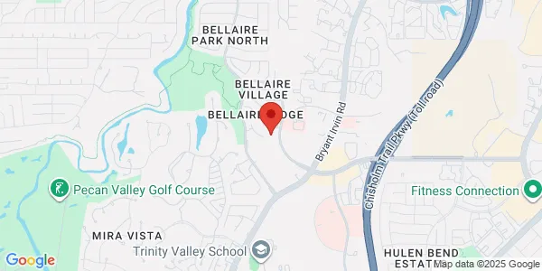 Map of 7801 Oakmont Blvd Suite 113 Fort Worth, TX 76132