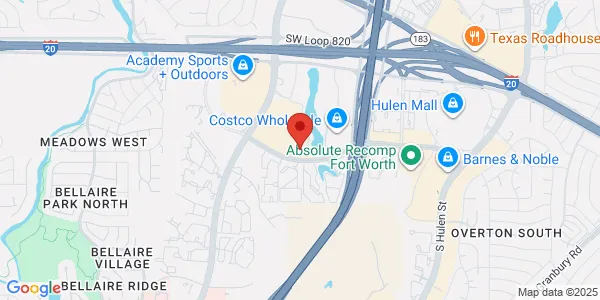 Map of 5500 Overton Ridge Blvd Ste 206 Fort Worth, TX 76132