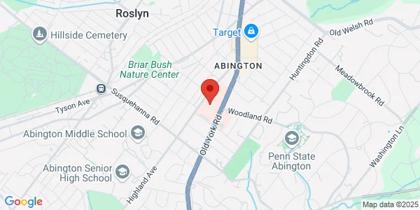 Map of 1200 Old York Rd Abington, PA 19001