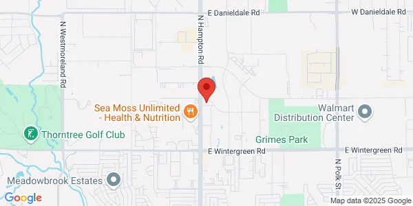 Map of 1750 N Hampton Rd Desoto, TX 75115