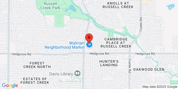 Map of 8080 Independence Pkwy Ste 105 Plano, TX 75025
