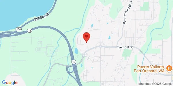 Map of 463 Tremont St W Ste 130 Port Orchard, WA 98366