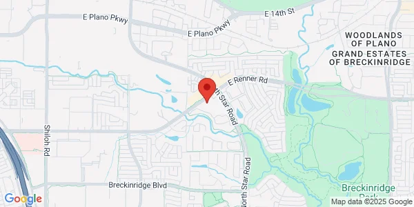 Map of 4140 E Renner Rd Ste 100 Richardson, TX 75082