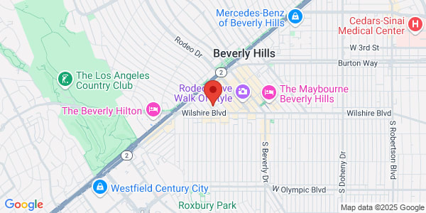 Map of 9675 Brighton Wy Beverly Hills, CA 90210