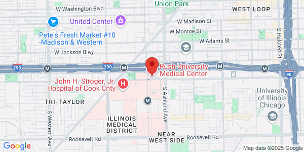 Map of 1653 W Congress Pkwy Chicago, IL 60612