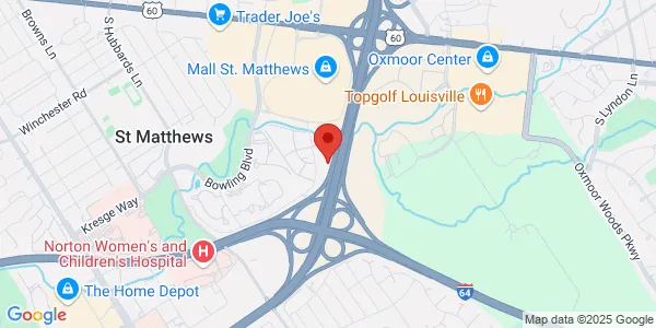 Map of 400 Executive Park Louisville, KY 40207