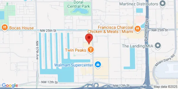 Map of 2000 NW 87th Ave Ste 101-102 Doral, FL 33172
