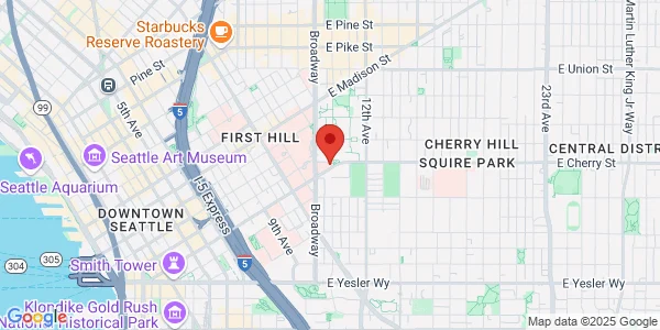 Map of 600 Broadway Seattle, WA 98122