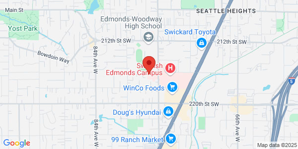 Map of 21616 76th Ave W Ste 108 Edmonds, WA 98026