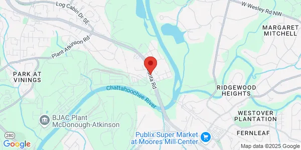 Map of 5038 S Atlanta Rd SE Smyrna, GA 30080
