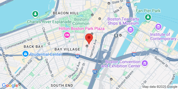 Map of 750 Washington St Boston, MA 02111