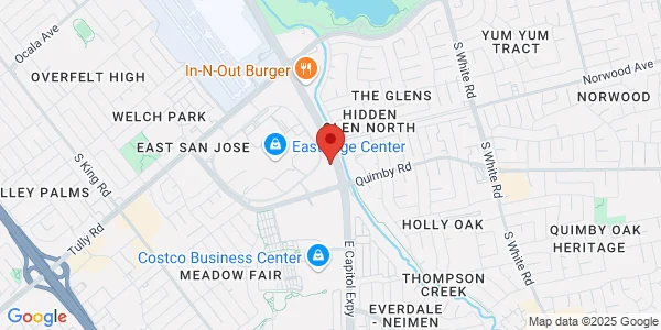 Map of 2365 Quimby Rd Ste 100 San Jose, CA 95122