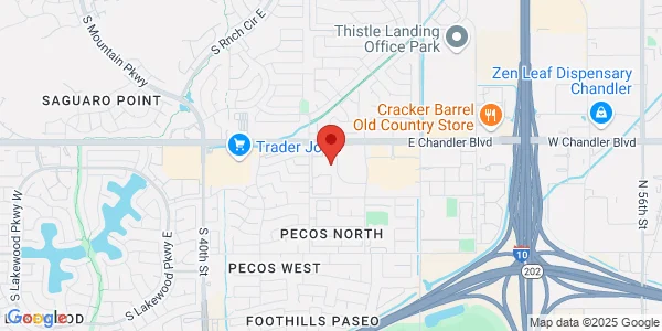 Map of 15810 S 45th St Ste 110 Phoenix, AZ 85048