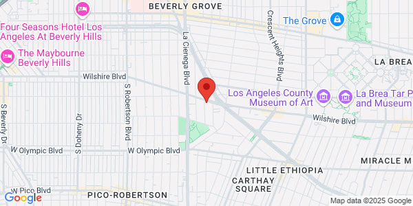 Map of 8370 Wilshire Blvd Ste 110 Beverly Hills, CA 90211