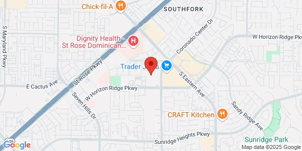 Map of 861 Coronado Ctr Ste 101 Henderson, NV 89052