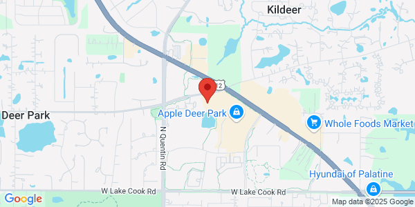 Map of 20530 N Rand Rd Ste 350 Deer Park, IL 60010