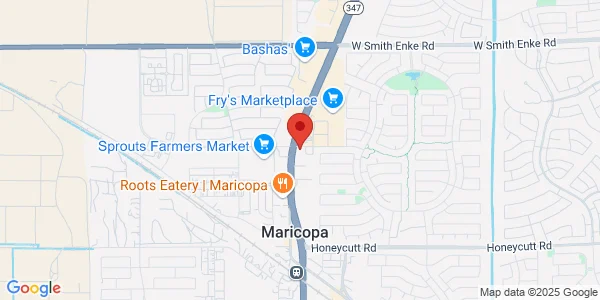 Map of 44555 Edison Rd Maricopa, AZ 85138