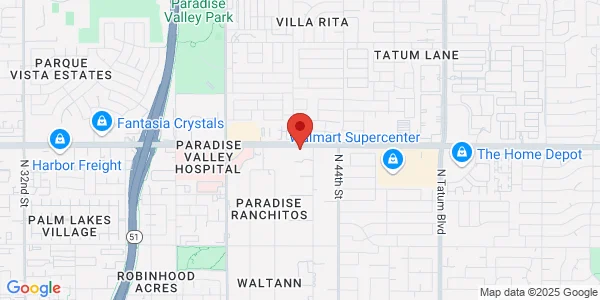 Map of 4219 E Bell Rd Phoenix, AZ 85032