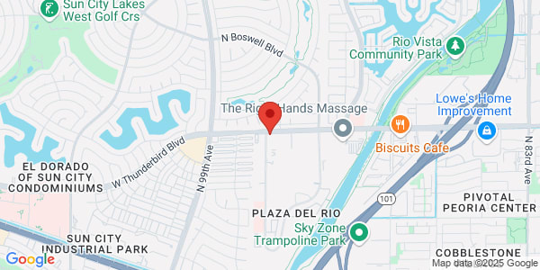 Map of 9403 W Thunderbird Rd Peoria, AZ 85381