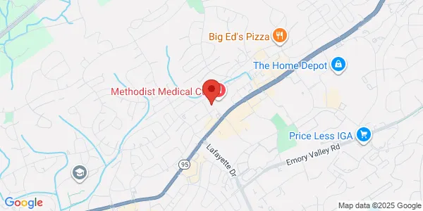 Map of 990 Oak Ridge Tpke Oak Ridge, TN 37831