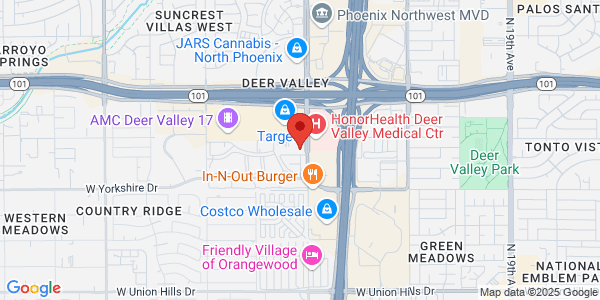 Map of 19636 N 27th Ave Ste LL1 & LL5 Phoenix, AZ 85027