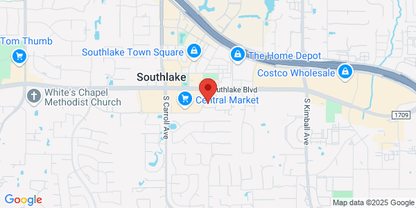 Map of 1545 E Southlake Blvd Ste 200 Southlake, TX 76092