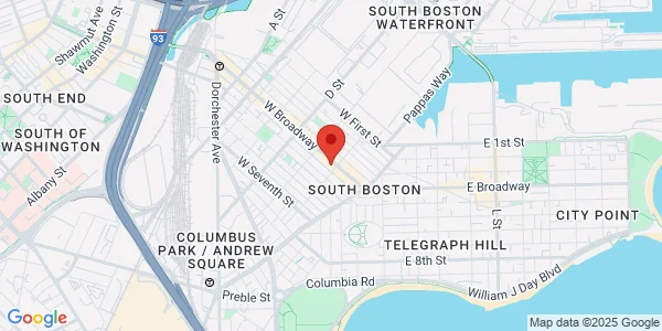Map of 409 W Broadway Boston, MA 02127