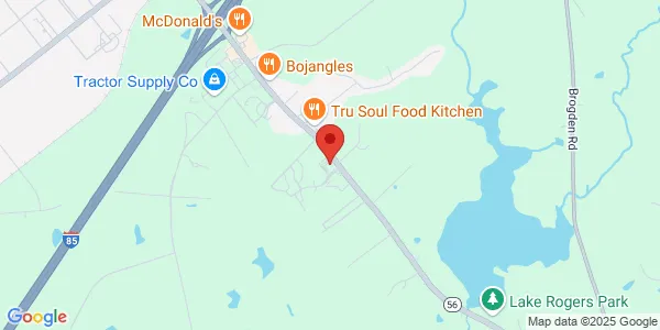 Map of 1614 Nc Hwy 56 Creedmoor, NC 27522