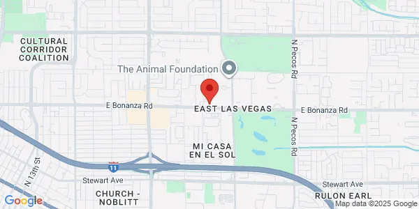 Map of 2950 E Bonanza Rd Las Vegas, NV 89101