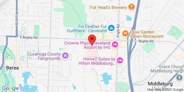 Map of 18697 Bagley Road Middleburg Hts., OH 44130