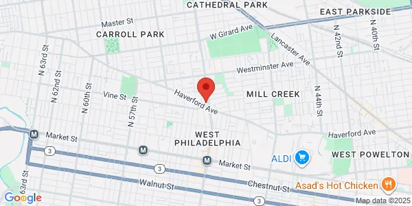 Map of 5201 Haverford Ave Philadelphia, PA 19139