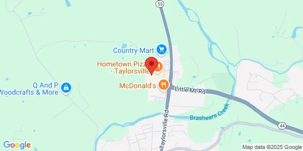 Map of 88 Spears Dr Taylorsville, KY 40071