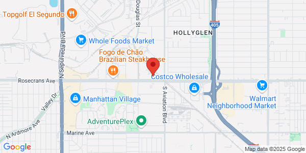 Map of 2361 Rosecrans Ave Ste 165 El Segundo, CA 90245