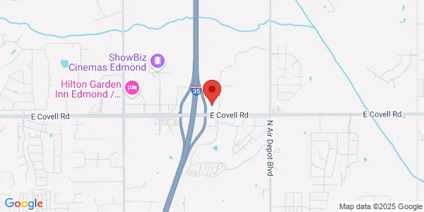 Map of 2749 Progressive Dr Edmond, OK 73034