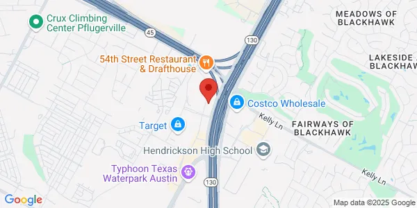 Map of 18917 Limestone Commercial Pflugerville, TX 78660