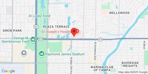 Map of 3001 W Dr Martin Luther King Jr Blvd Fl 3 Tampa, FL 33607