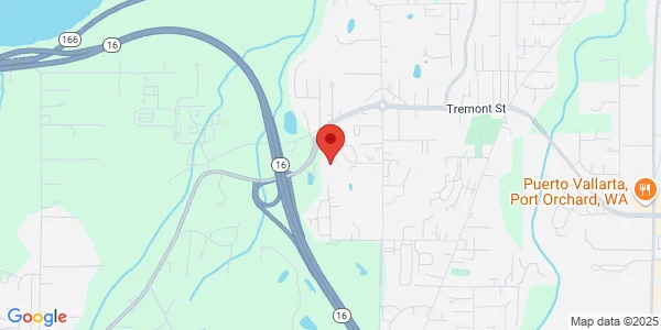 Map of 450 S Kitsap Blvd Ste 110 Port Orchard, WA 98366